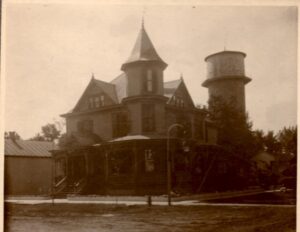 J. C. Irving Home at corner of Partridge and Niles