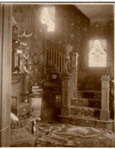 Interior of J. C. Irving Home