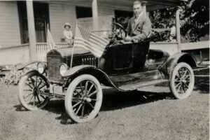 1916 Herman Elbert's first car (Model T)