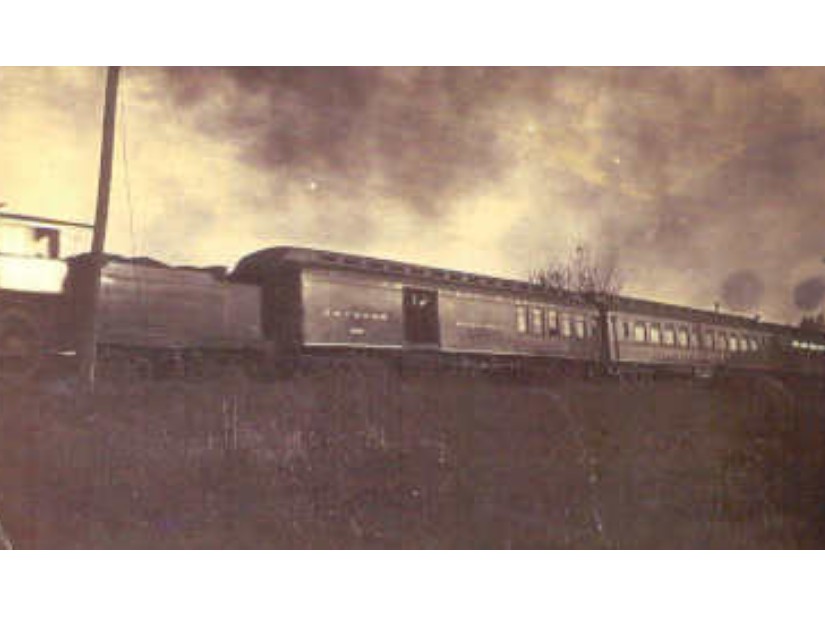 1914 passenger train